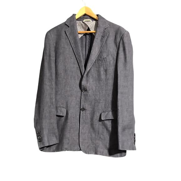Billy Reid Archie Iconic Italian Linen Jacket  40L - Picture 1 of 13